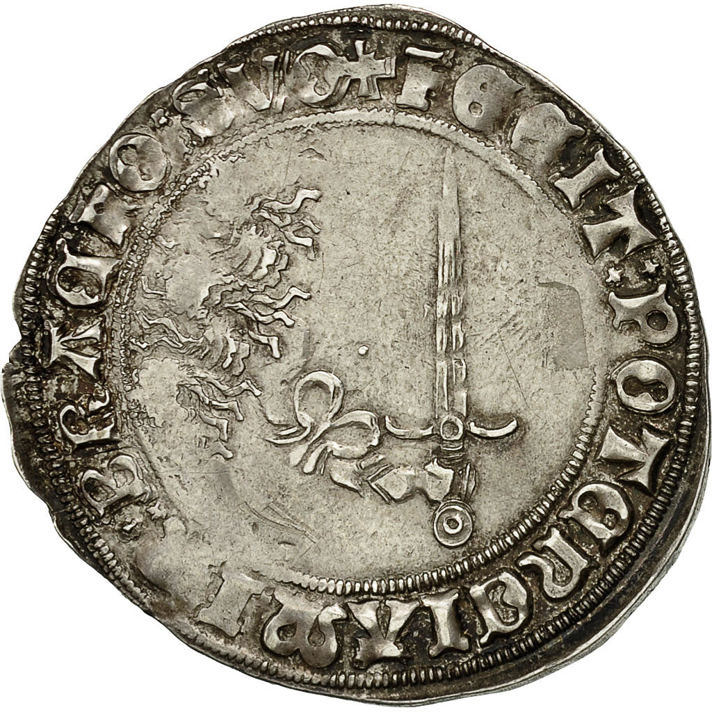 Duché de Lorraine, Antoine Ier le Bon, Double Gros, 1508-1544, Nancy, Argent
