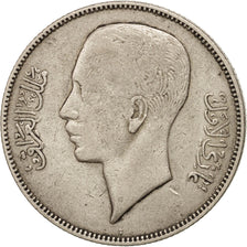 Iraq, Ghazi I, 50 Fils, 1938, MB+, Argento, KM:104