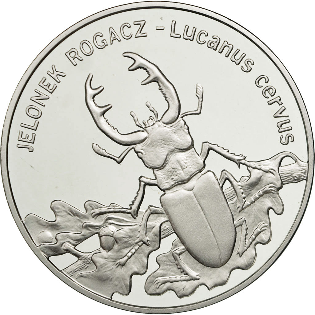Coin, Poland, 20 Zlotych, 1997, MS(65-70), Silver, KM:330