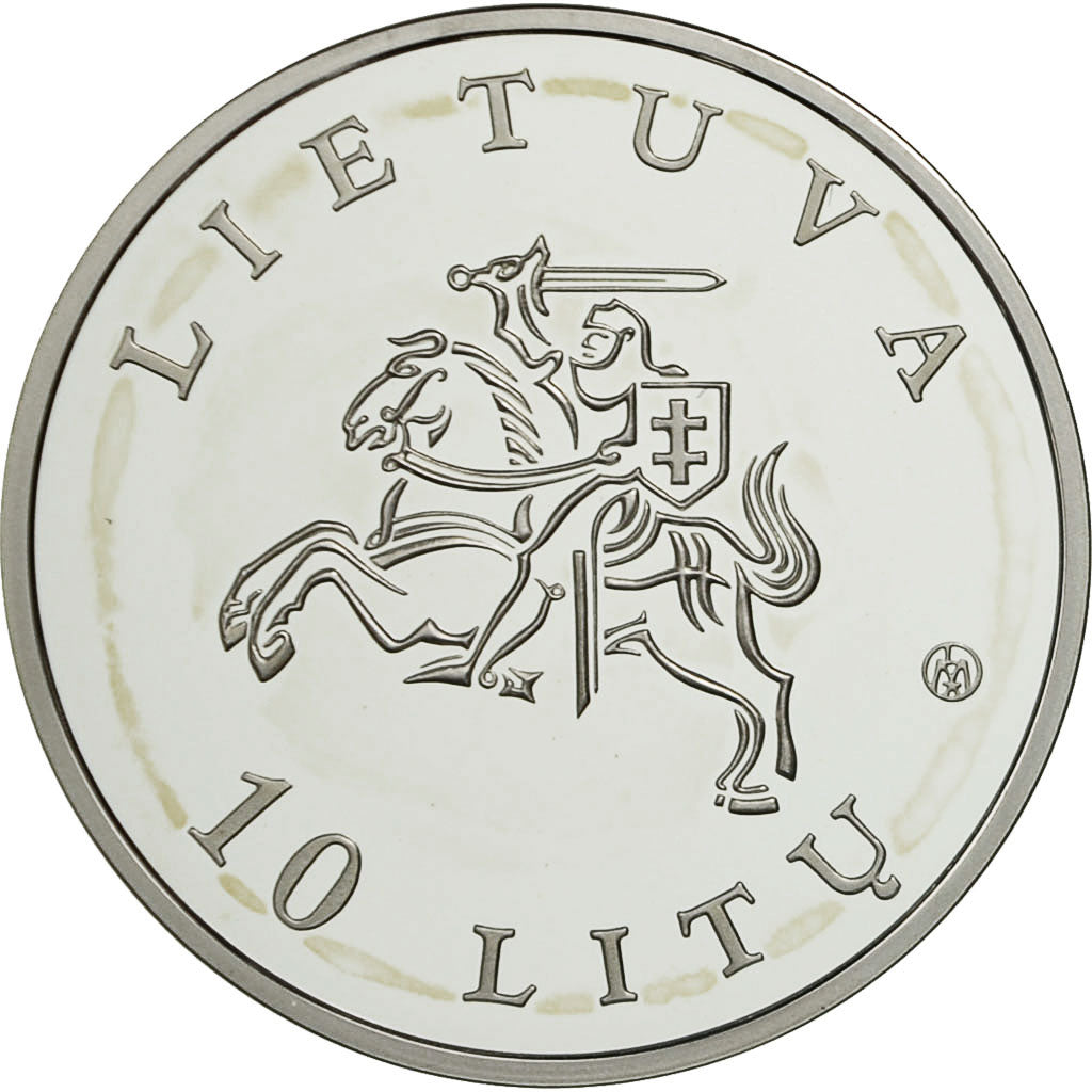 Moneta, Lituania, 10 Litu, 2010, FDC, Argento, KM:169