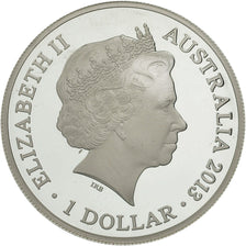 Coin, Australia, Elizabeth II, Dollar, 2013, Royal Australian Mint, MS(65-70)