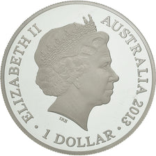 Coin, Australia, Elizabeth II, Dollar, 2013, Royal Australian Mint, MS(65-70)