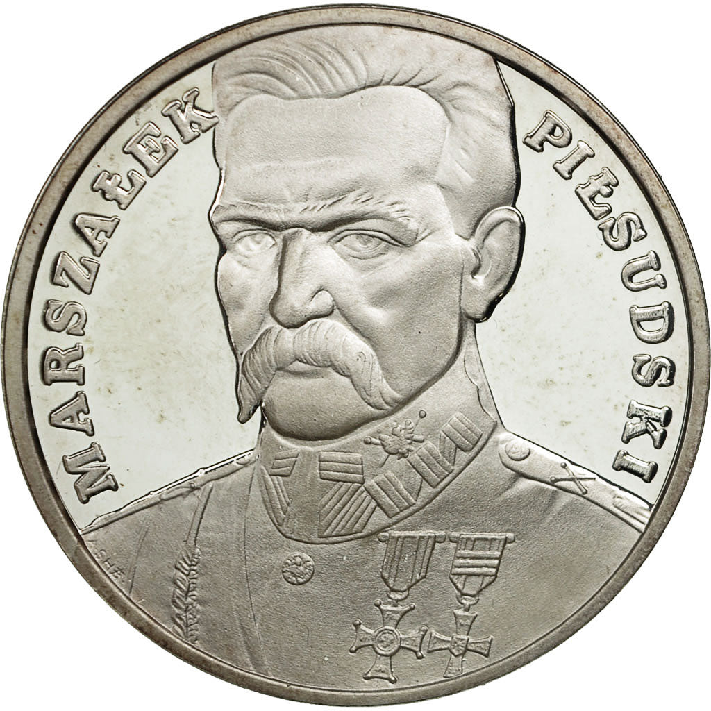Coin, Poland, 100000 Zlotych, 1990, MS(63), Silver, KM:201