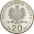 Moneta, Polska, 20 Zlotych, 1995, MS(63), Srebro, KM:288