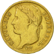 Coin, France, Napoléon I, 20 Francs, 1810, Paris, EF(40-45), Gold, KM:695.1