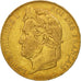 Moneta, Francia, Louis-Philippe, 20 Francs, 1834, Paris, BB, Oro, KM:750.1