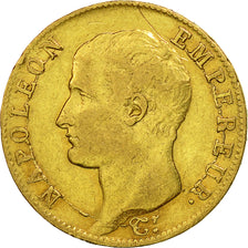 Coin, France, Napoléon I, 20 Francs, 1806, Paris, VF(30-35), Gold, KM:674.1