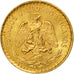 Monnaie, Mexique, 2 Pesos, 1945, Mexico City, SUP, Or, KM:461
