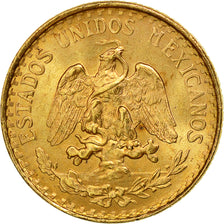 Monnaie, Mexique, 2 Pesos, 1945, Mexico City, SUP, Or, KM:461