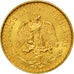 Münze, Mexiko, 2 Pesos, 1945, Mexico City, VZ, Gold, KM:461