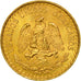 Monnaie, Mexique, 2 Pesos, 1945, Mexico City, SUP, Or, KM:461