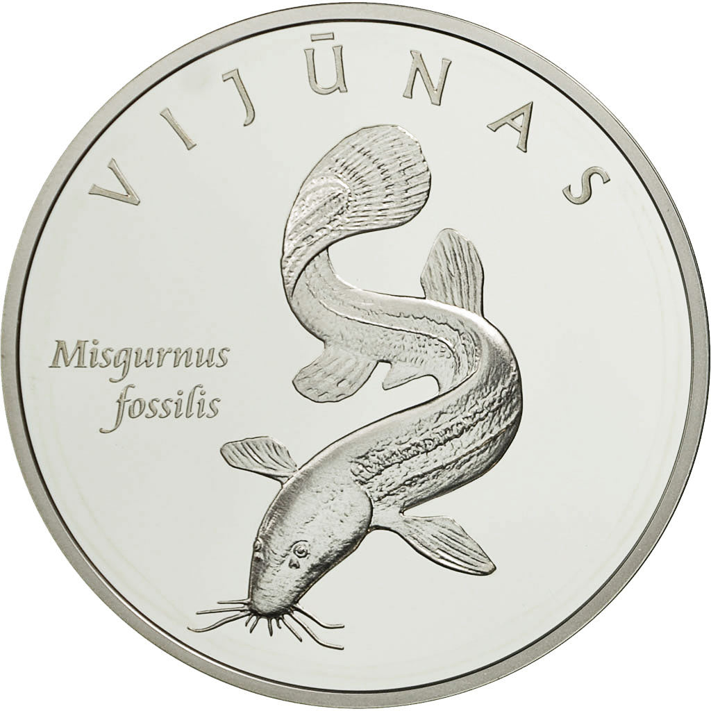Coin, Lithuania, 50 Litu, 2010, MS(65-70), Silver, KM:171