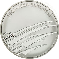Coin, Lithuania, 1863-1864 SUKLIMAS, 50 Litu, 2013, MS(65-70), Silver