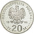 Moneda, Polonia, 20 Zlotych, 1995, FDC, Plata, KM:298