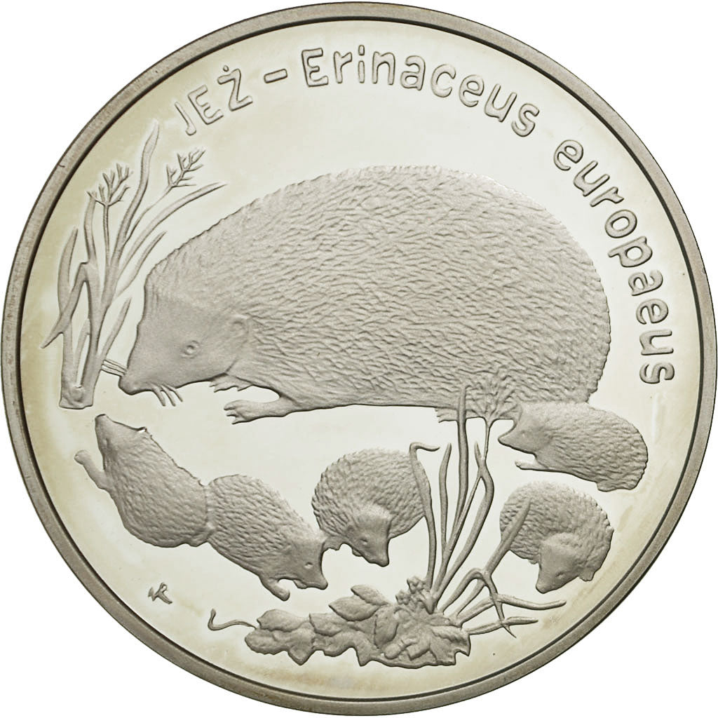 Coin, Poland, 20 Zlotych, 1996, MS(65-70), Silver, KM:312