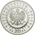 Moneda, Polonia, 20 Zlotych, 1996, FDC, Plata, KM:314