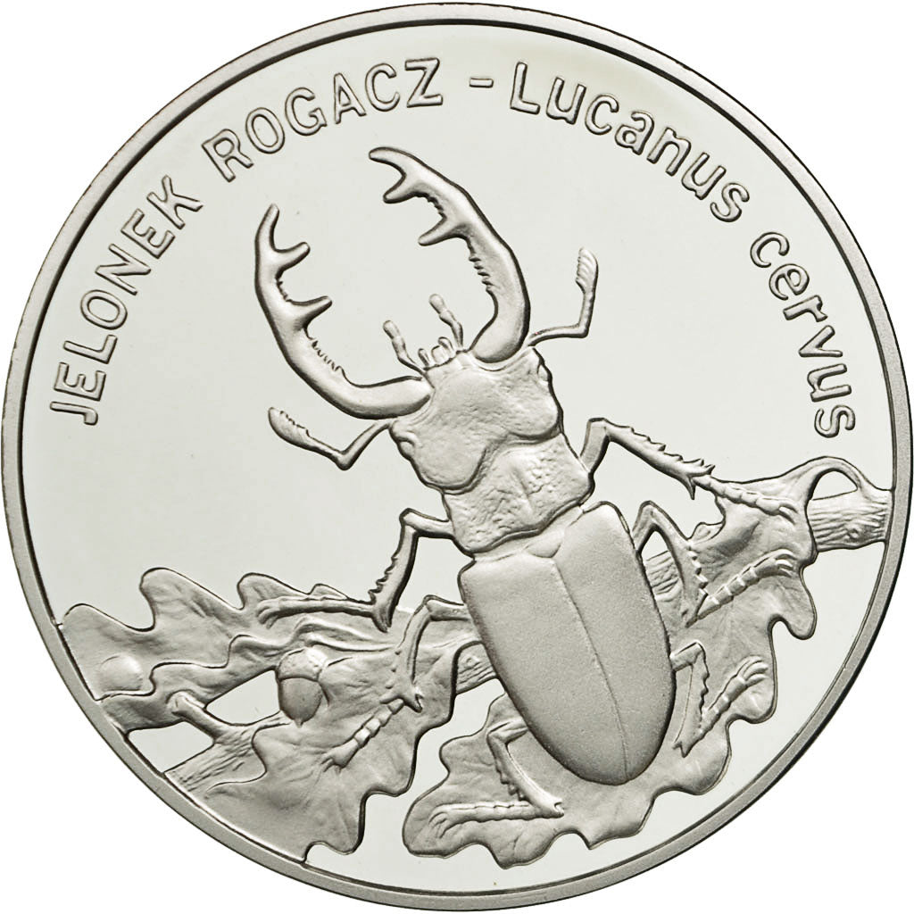 Coin, Poland, 20 Zlotych, 1997, MS(65-70), Silver, KM:330