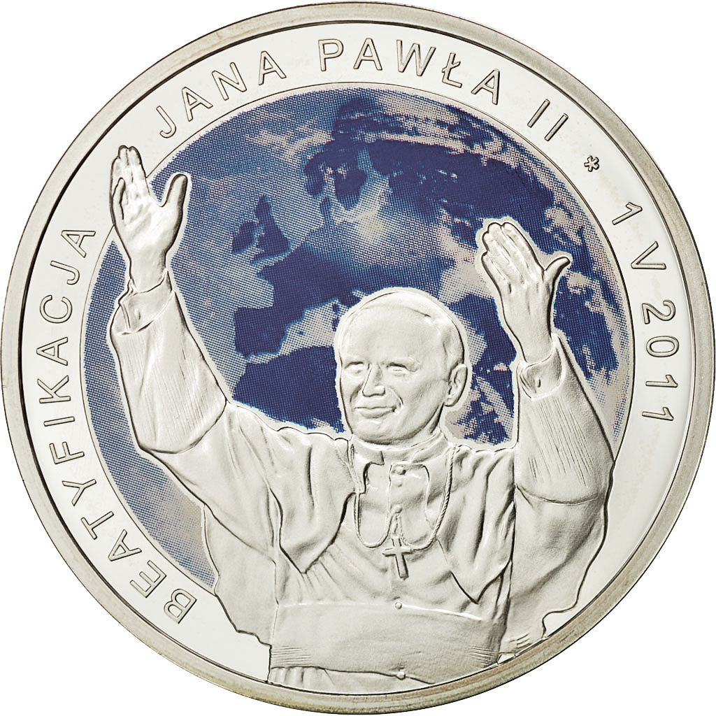 Coin, Poland, 20 Zlotych, 2011, Warsaw, MS(65-70), Silver, KM:773