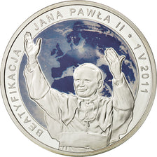 Coin, Poland, 20 Zlotych, 2011, Warsaw, MS(65-70), Silver, KM:773