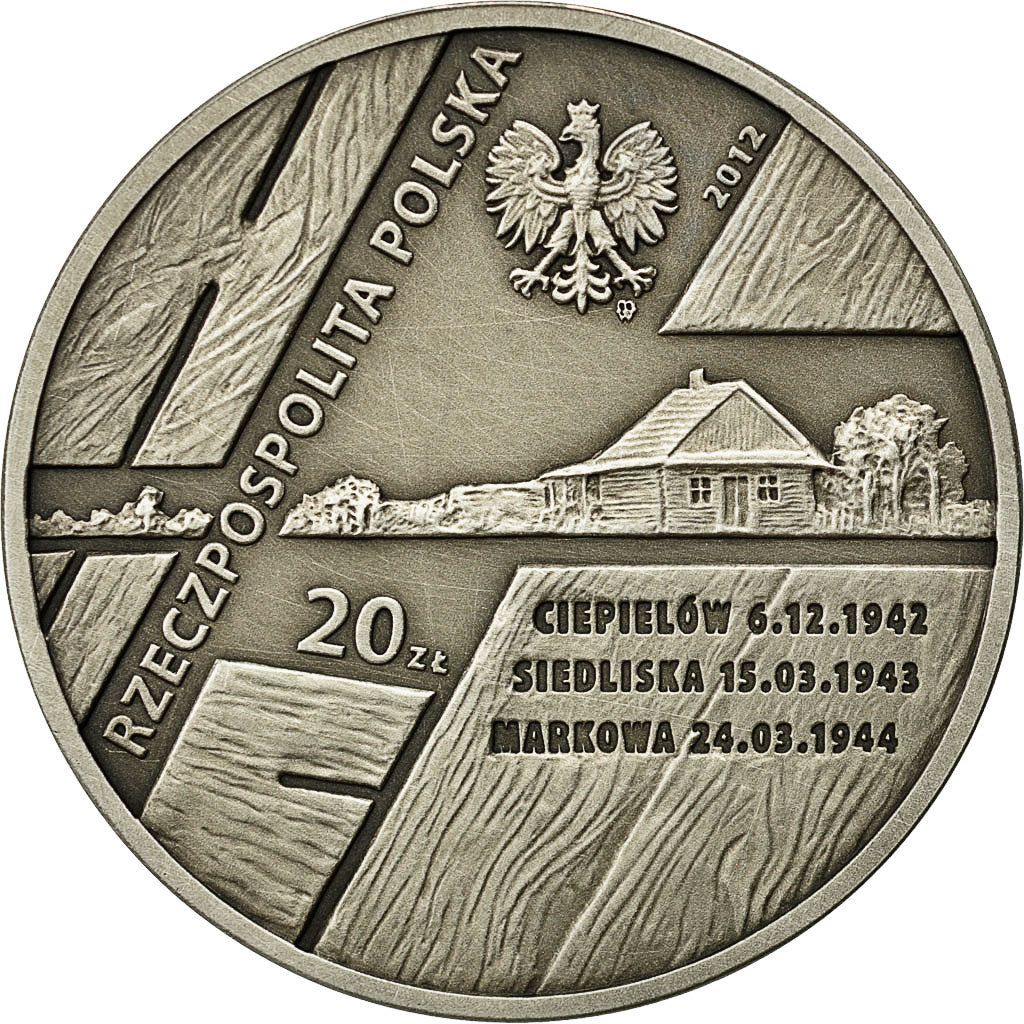 Coin, Poland, 20 Zlotych, 2012, Warsaw, MS(65-70), Silver, KM:814