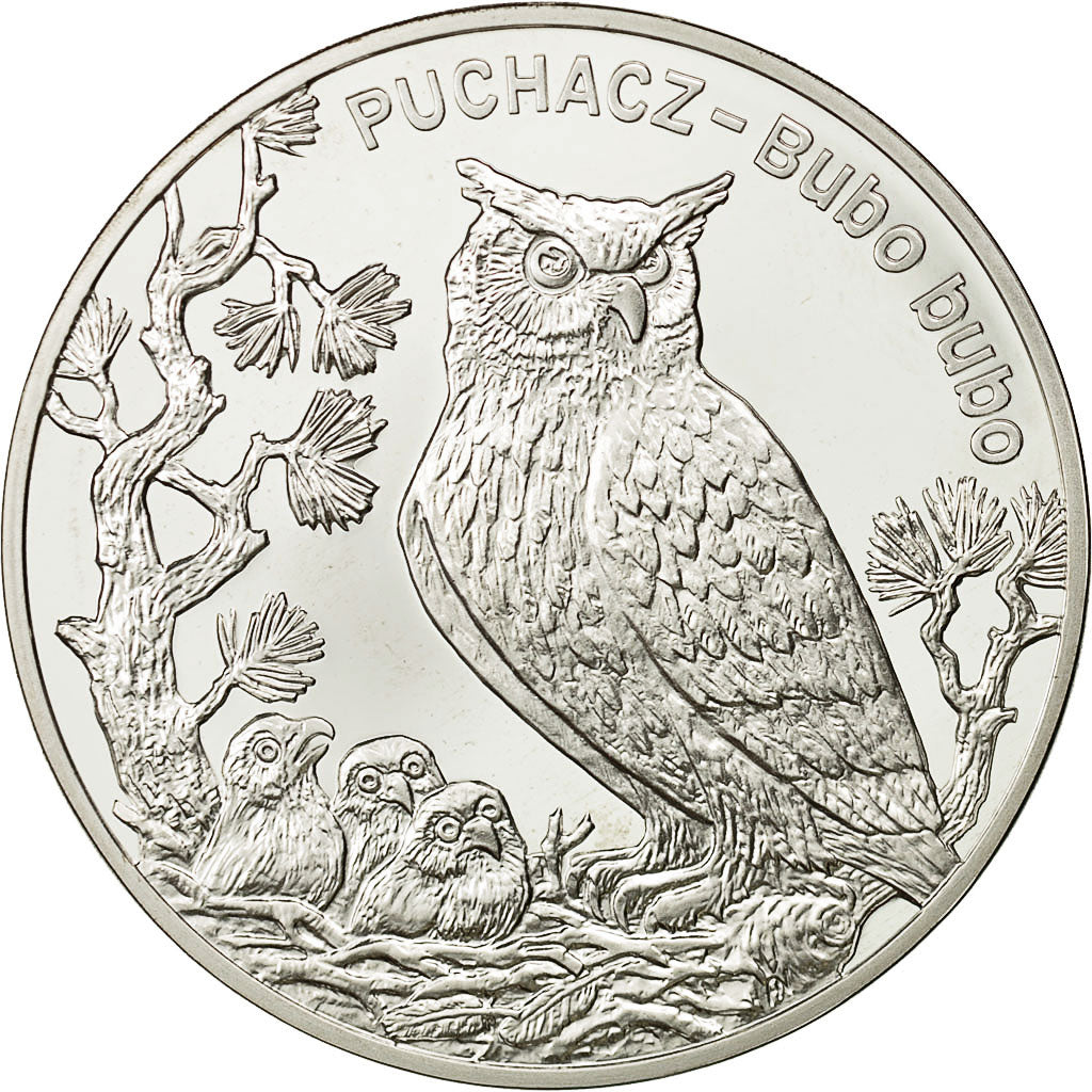 Coin, Poland, 20 Zlotych, 2005, Warsaw, MS(65-70), Silver, KM:531