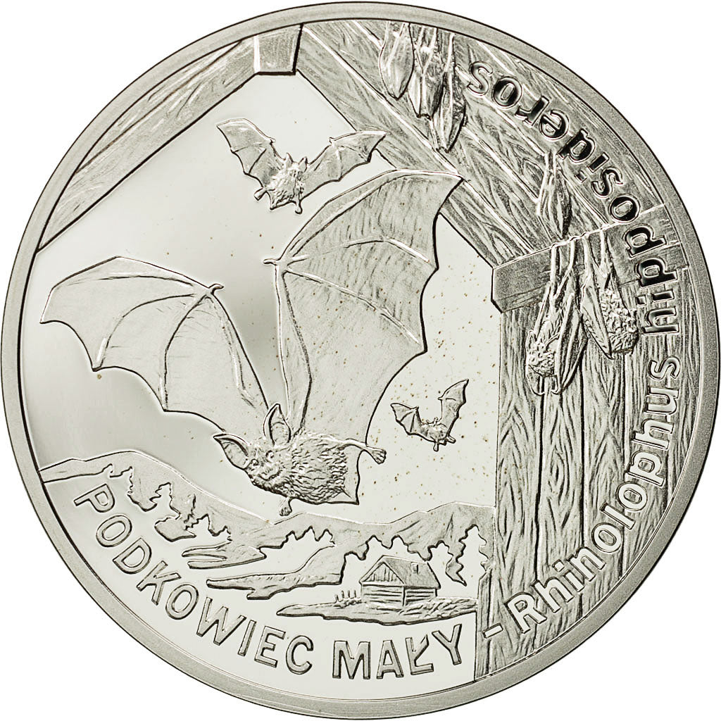 Coin, Poland, 20 Zlotych, 2010, Warsaw, MS(65-70), Silver, KM:724