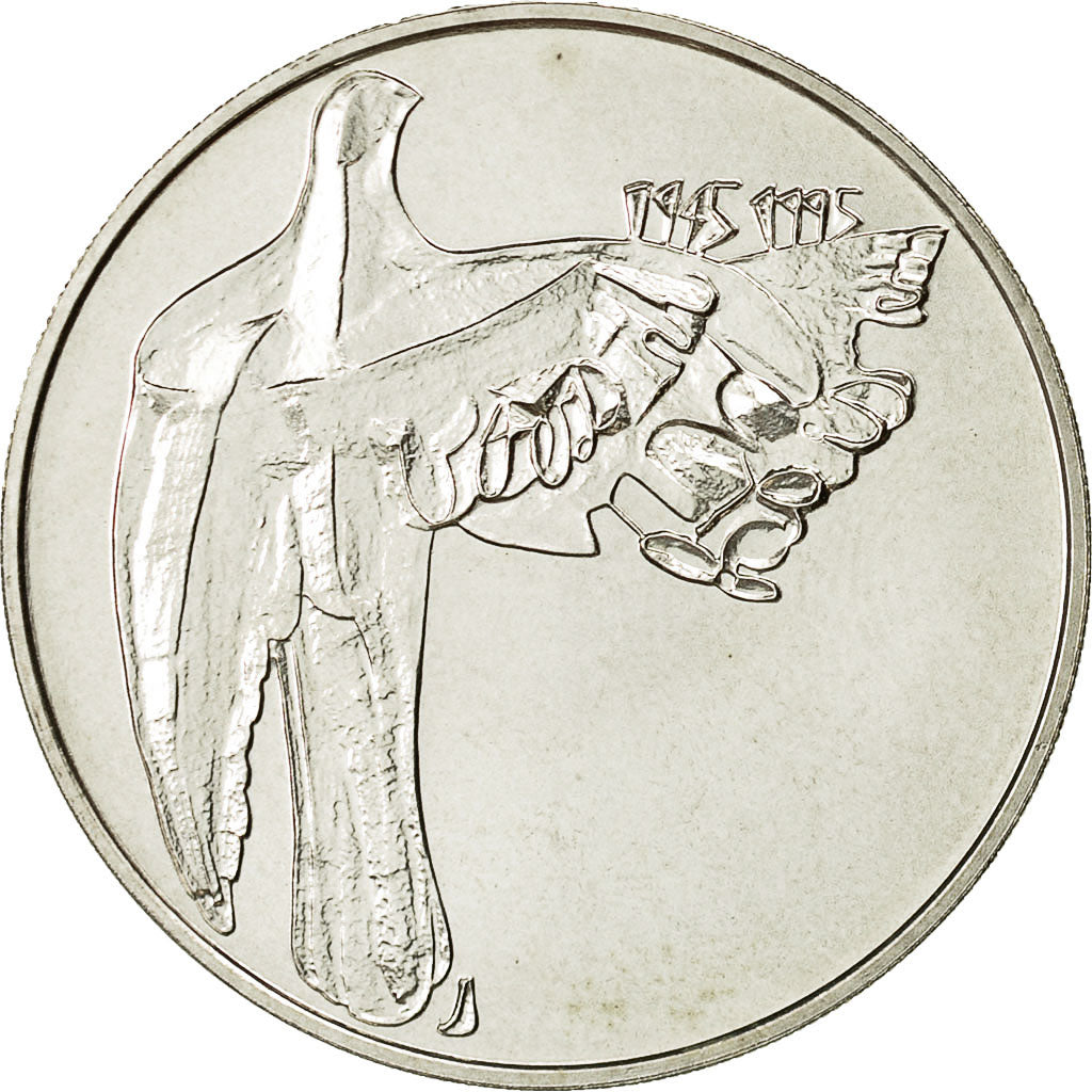 Coin, Czech Republic, 200 Korun, 1995, Jablonec nad Nisou, MS(60-62), Silver