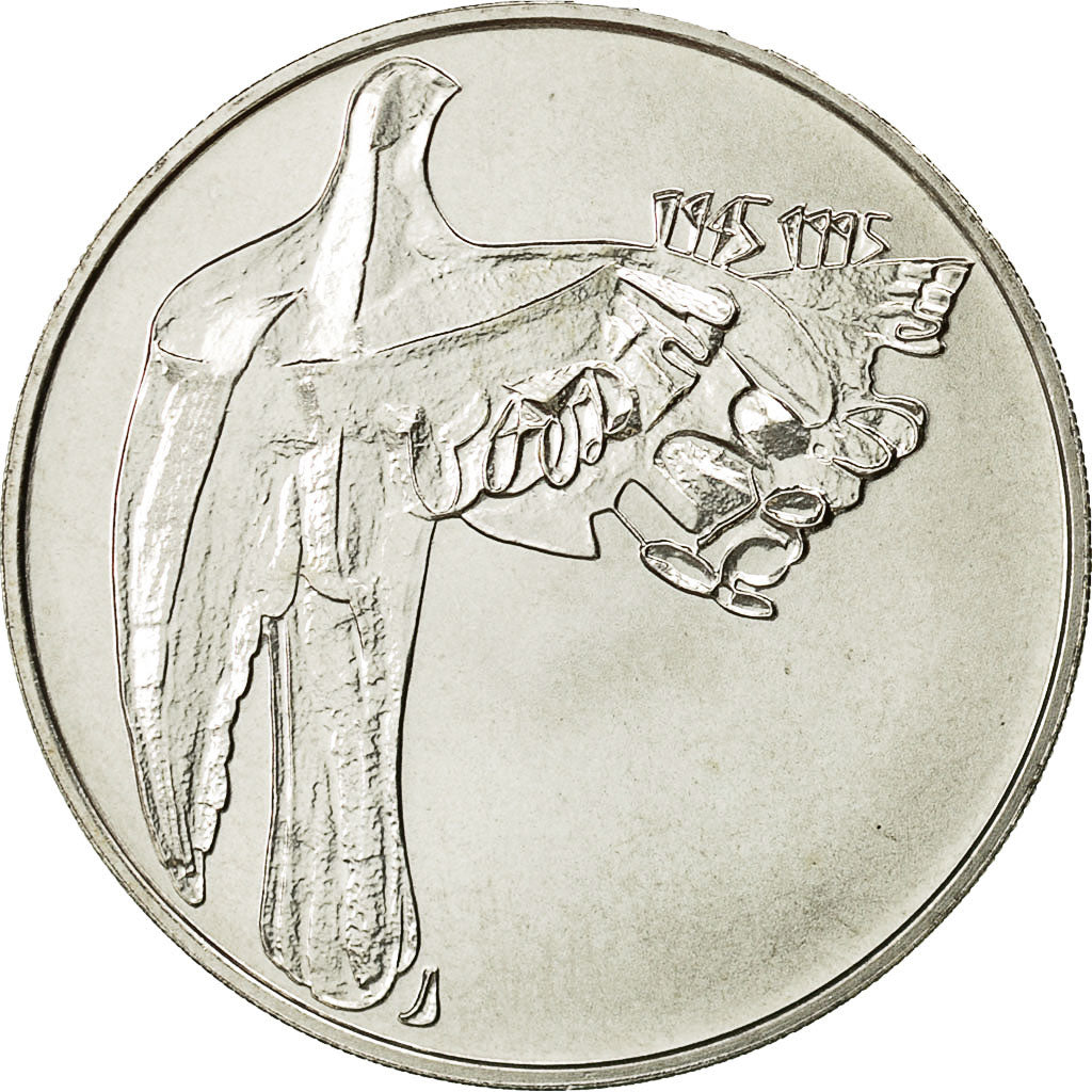 Coin, Czech Republic, 200 Korun, 1995, Jablonec nad Nisou, MS(60-62), Silver