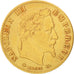 France, Napoleon III, 5 Francs, 1865, Paris, Gold, KM:803.1