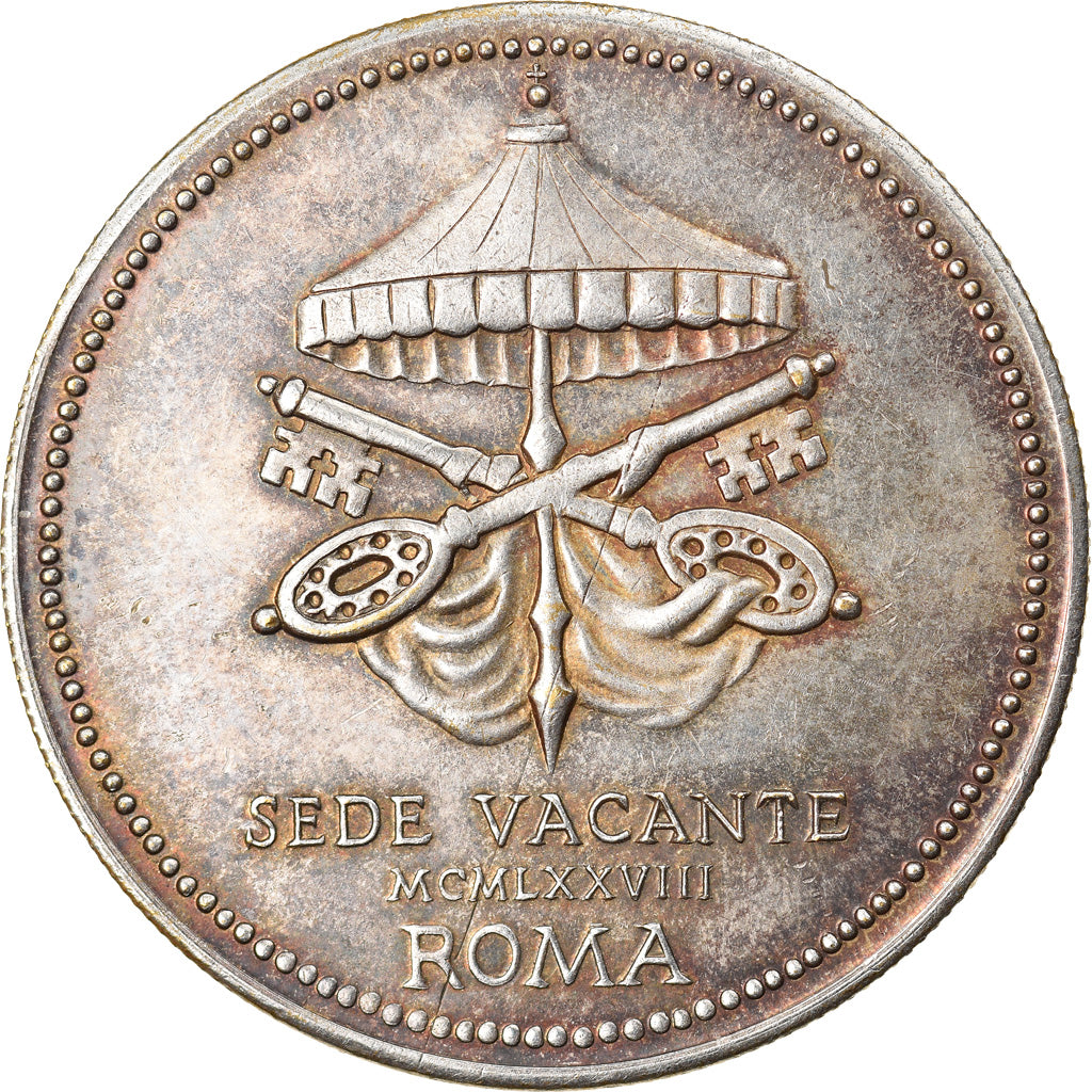 Vatican, Medal, Jean-Paul Ier, Siège Vacant, Rome, Religions & beliefs, 1978