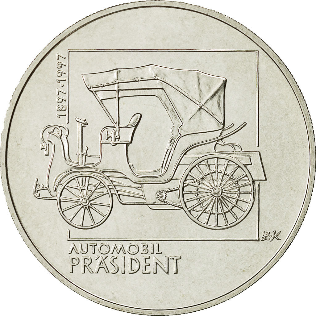 Coin, Czech Republic, 200 Korun, 1997, MS(60-62), Silver, KM:26