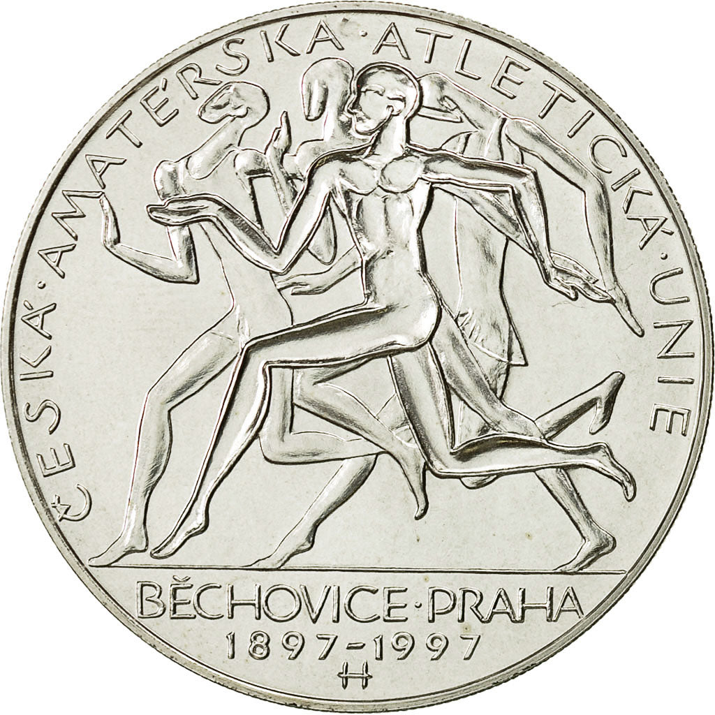 Moneta, Repubblica Ceca, 200 Korun, 1997, Jablonec nad Nisou, SPL, Argento