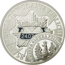 Coin, Poland, 10 Zlotych, 2004, Warsaw, MS(63), Silver, KM:502