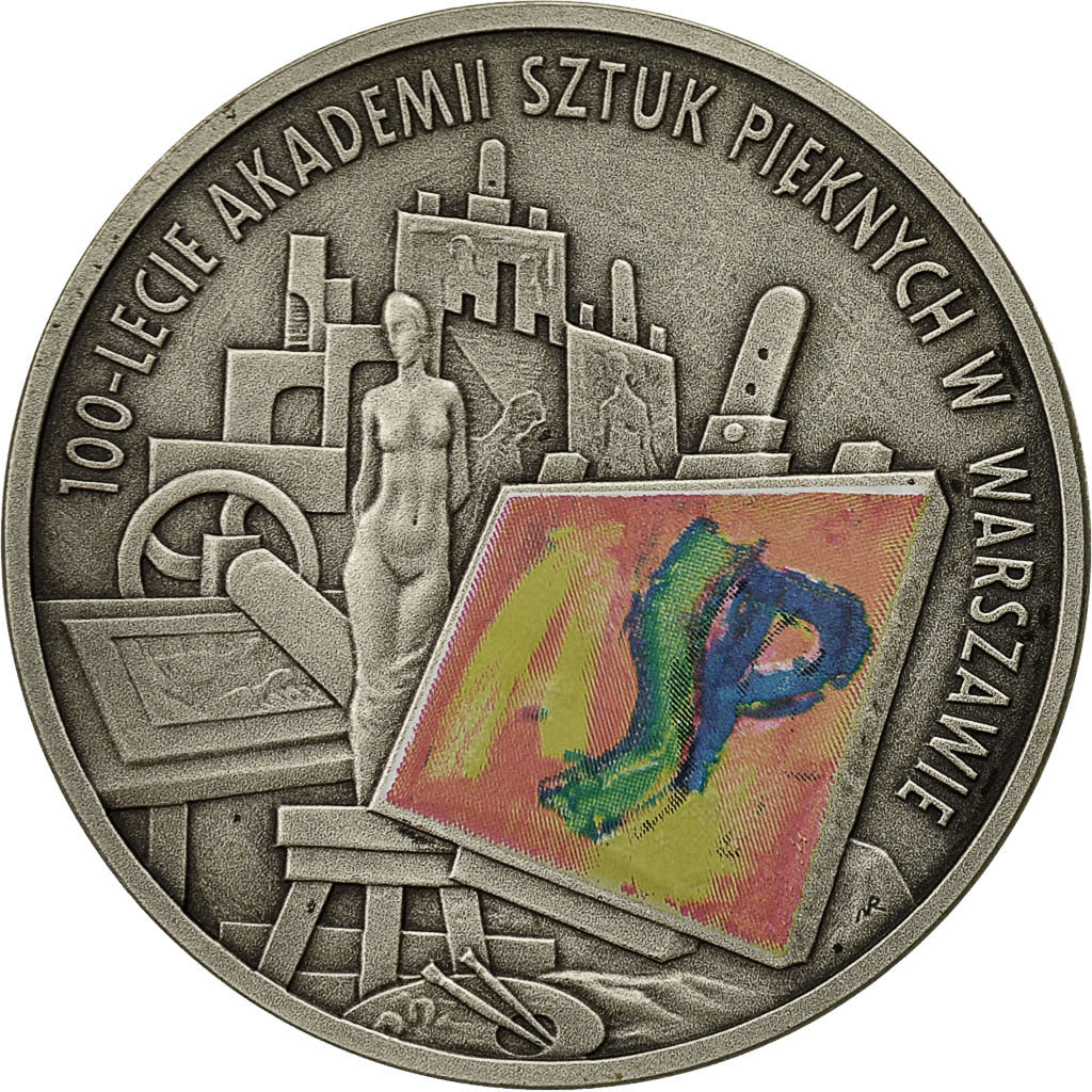 Coin, Poland, 10 Zlotych, 2004, Warsaw, MS(63), Silver, KM:510