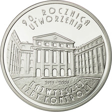 Coin, Poland, 10 Zlotych, 2009, Warsaw, MS(63), Silver, KM:674