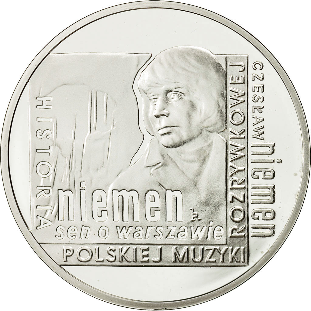 Coin, Poland, 10 Zlotych, 2009, Warsaw, MS(63), Silver, KM:686