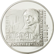 Coin, Poland, 10 Zlotych, 2009, Warsaw, MS(63), Silver, KM:686