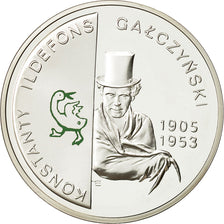 Coin, Poland, 10 Zlotych, 2005, Warsaw, MS(63), Silver, KM:537