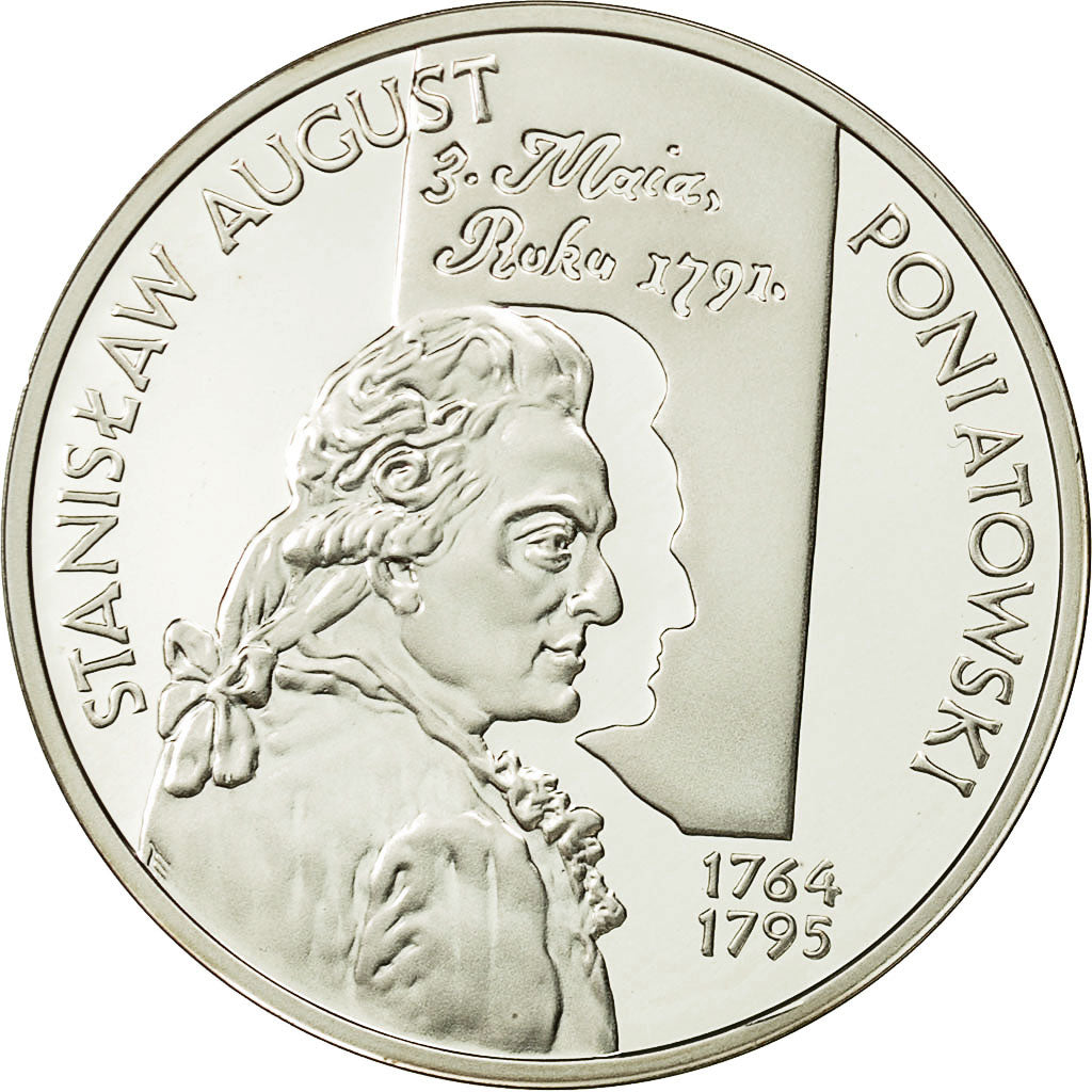 Coin, Poland, 10 Zlotych, 2005, Warsaw, MS(63), Silver, KM:552