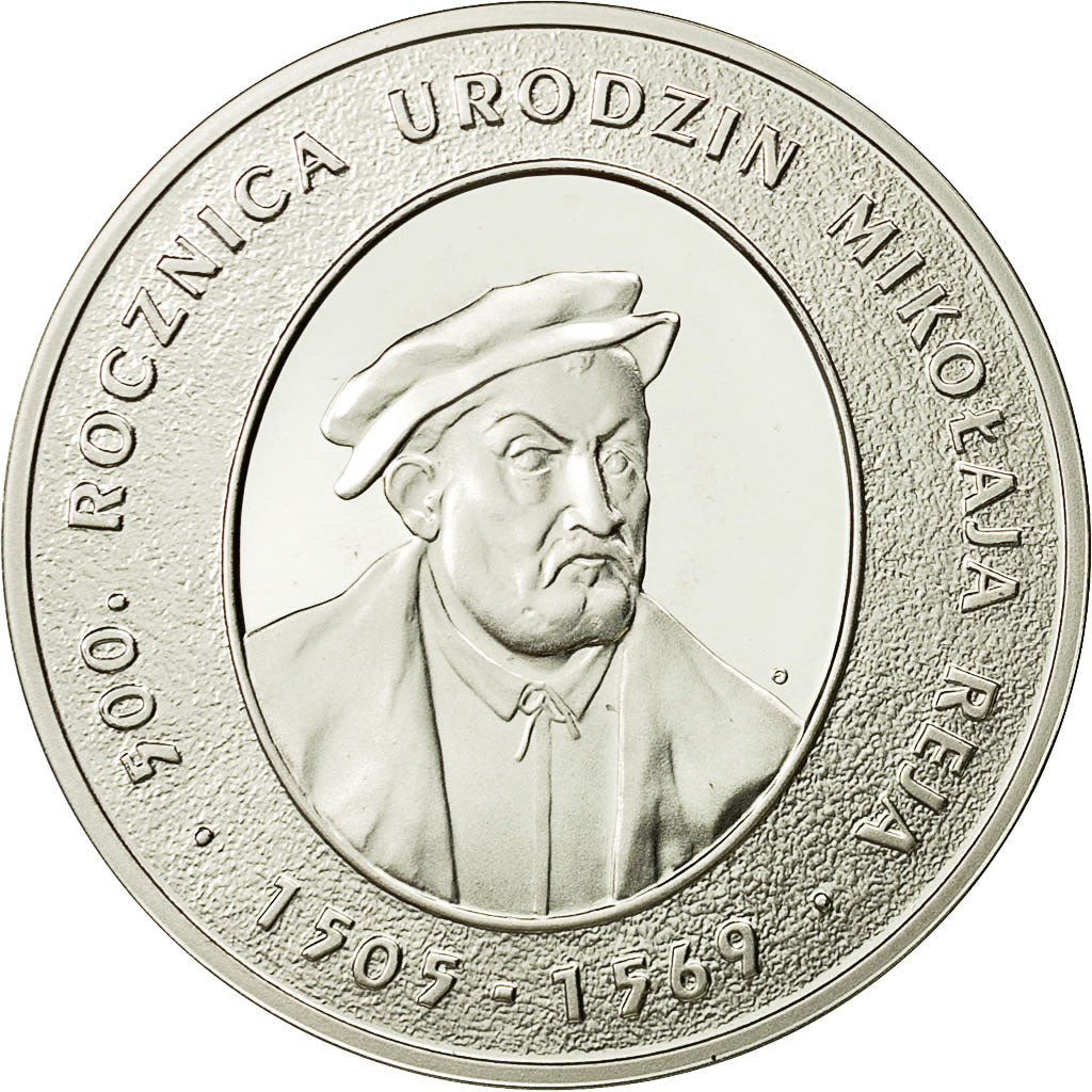 Coin, Poland, 10 Zlotych, 2005, Warsaw, MS(63), Silver, KM:596