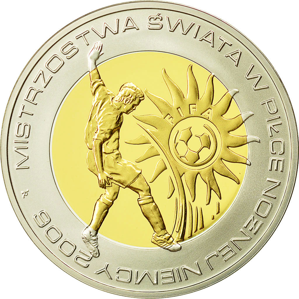 Moneta, Polonia, 10 Zlotych, 2006, Warsaw, SPL, Bi-metallico, KM:754