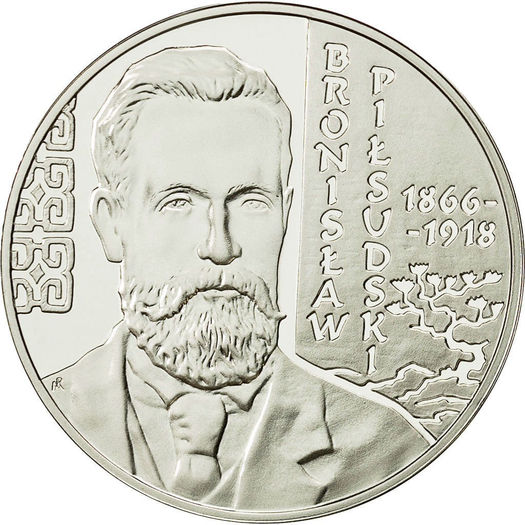 Coin, Poland, 10 Zlotych, 2008, MS(63), Silver, KM:649