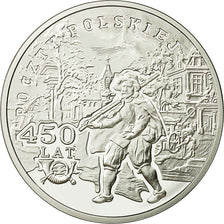 Munten, Polen, 10 Zlotych, 2008, UNC-, Zilver, KM:655