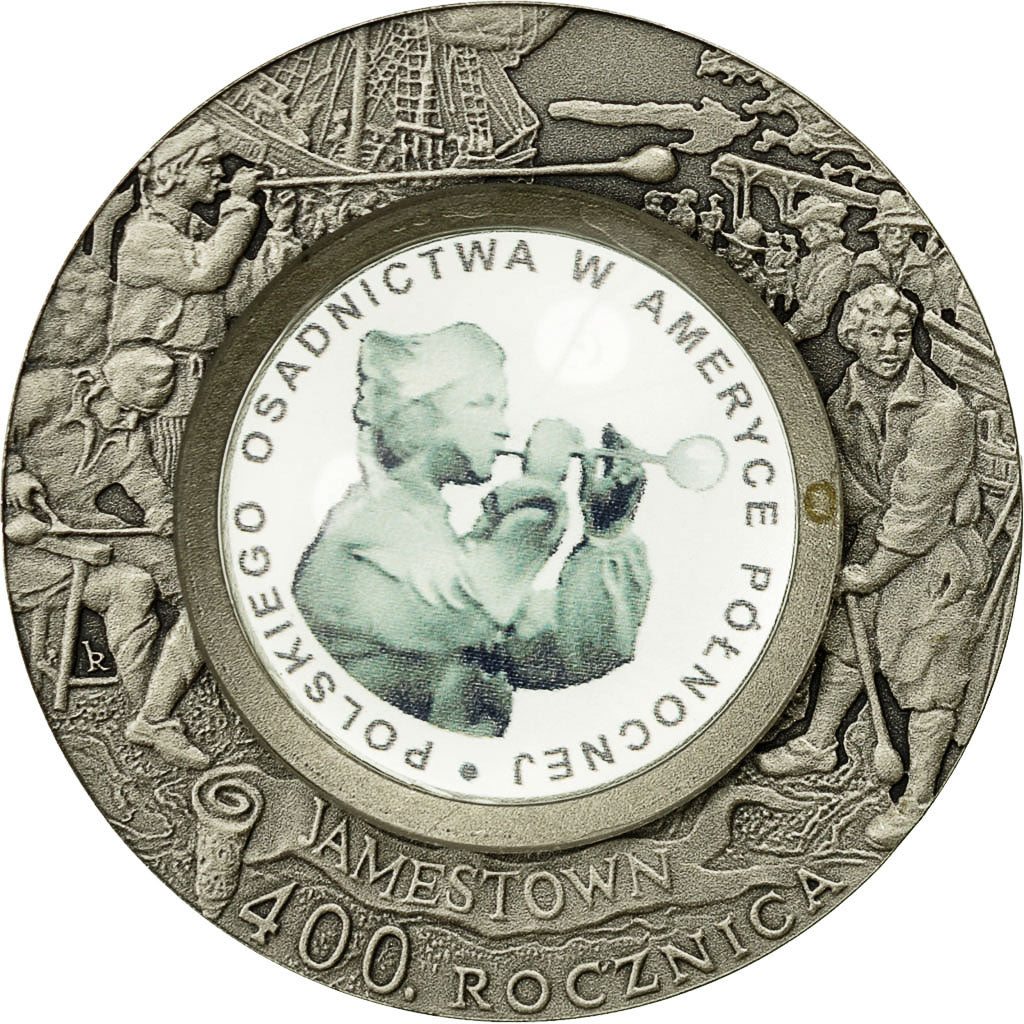 Coin, Poland, 10 Zlotych, 2008, MS(63), Silver, KM:658