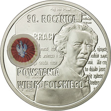 Coin, Poland, 10 Zlotych, 2008, MS(63), Silver, KM:661