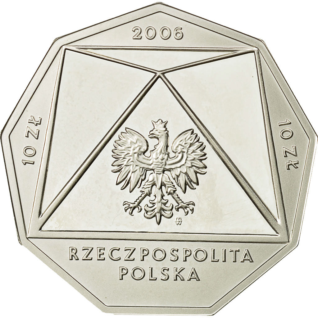 Moneta, Polonia, SZKOLA CLOWNA HANDLOWA W WARSAWIE, 10 Zlotych, 2006, SPL