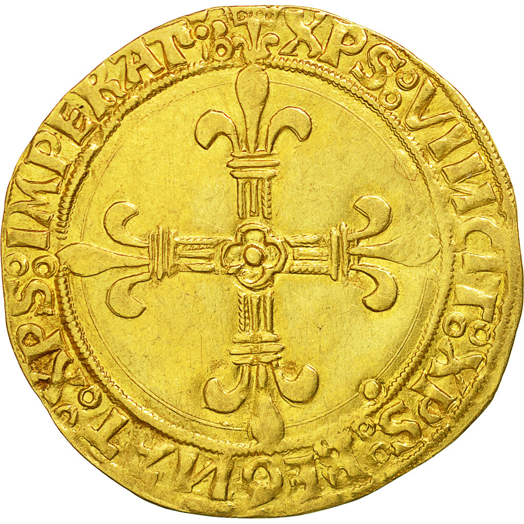 Moneta, Francia, Louis XII, Louis XII, Ecu d'or, Lyon, SPL-, Oro, Duplessy:647