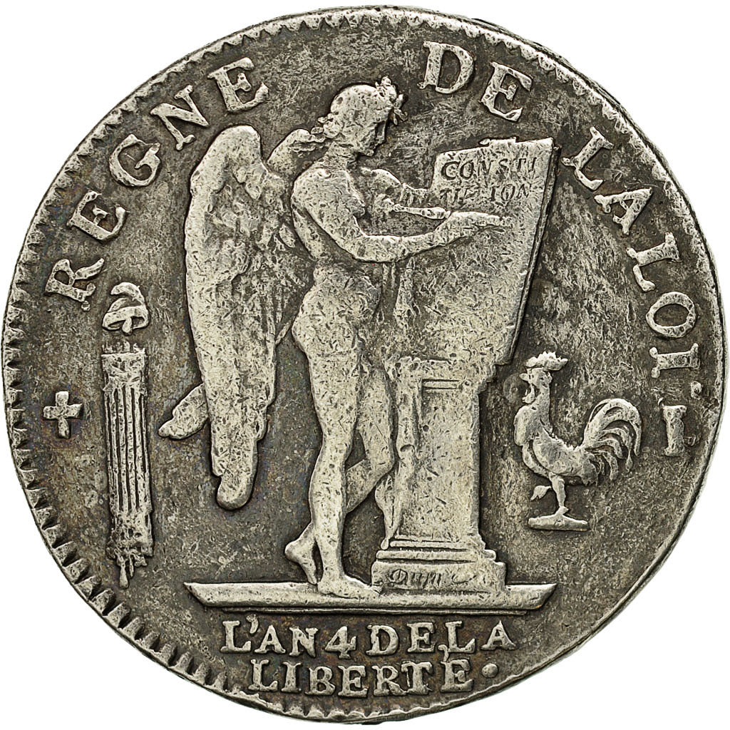 Monnaie, France, Écu de 6 livres françois, ECU, 6 Livres, 1792, Limoges, TB
