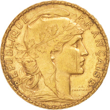 France, Marianne, 20 Francs, 1901, Paris,  Gold, KM:847