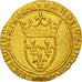 Coin, France, Charles VI, Charles VI, Ecu d'or, Undated, Romans, EF(40-45)